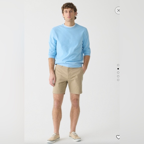 Men’s J. Crew 7” Khaki Stretch Chino Shorts - 29” Waist - Like New!  🧡 - Picture 1 of 13